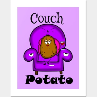 Couch Potato (Tater) Posters and Art